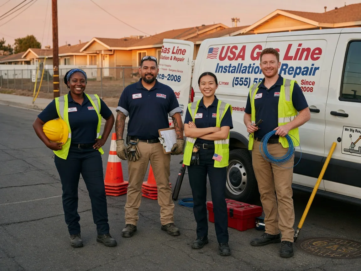 Gas Line Installation company in Quakertown, PA